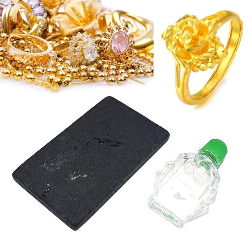 Alat Cek Emas Cairan Uji Emas Batu Uji Emas Perak Cairan Uji Emas Batu Penguji Emas Alat Cek Emas Si