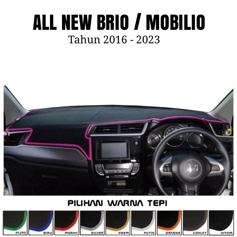 Aksesoris Interior Cover Dashboard BRIO / MOBILIO 2016-2025 Pelindung Dashboard Mobil