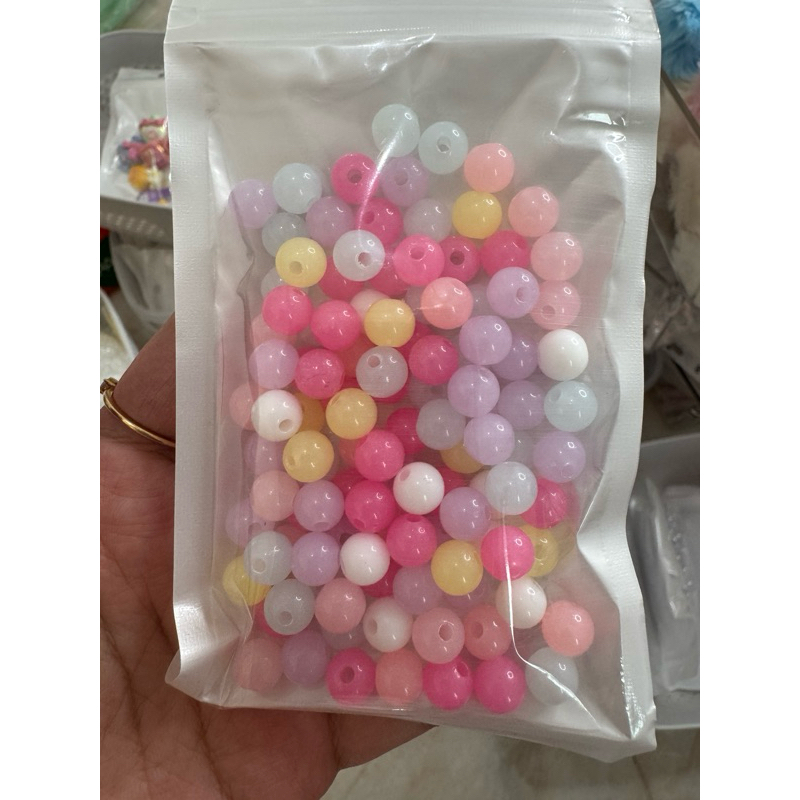 Manik Manik Mote Bulat Jelly 8mm