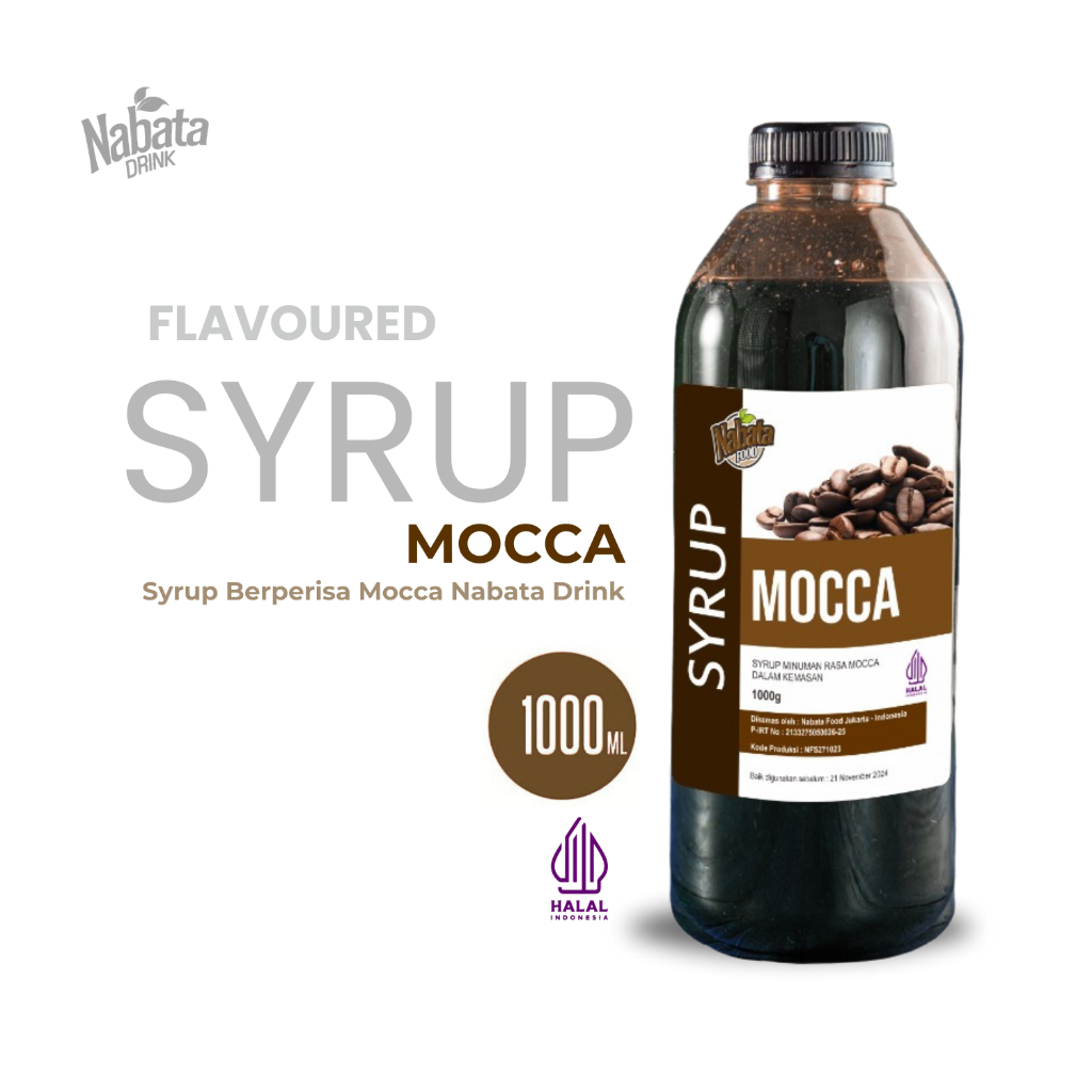 

Sirup Mocca 1000ML Nabata Drink - Syrup Mocca Untuk Cafe Coffee Shop