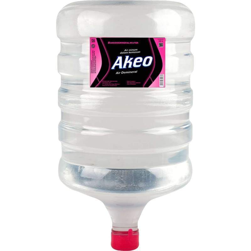 

AKEO Air Demineral RO Galon 19 Liter Galon + Isi