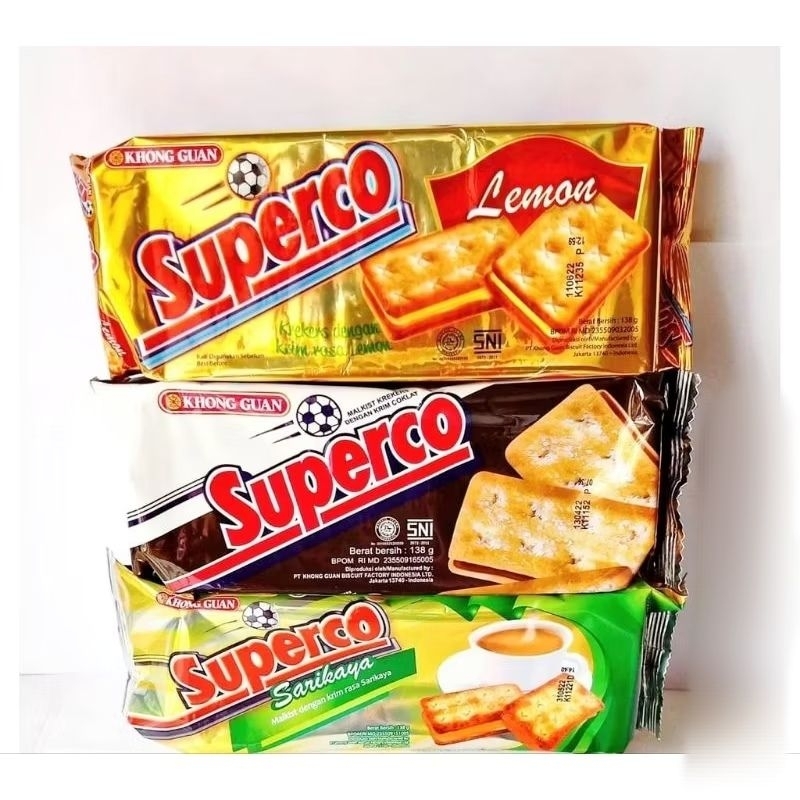 

Khong Guan Superco Biscuit Crackers 138gr