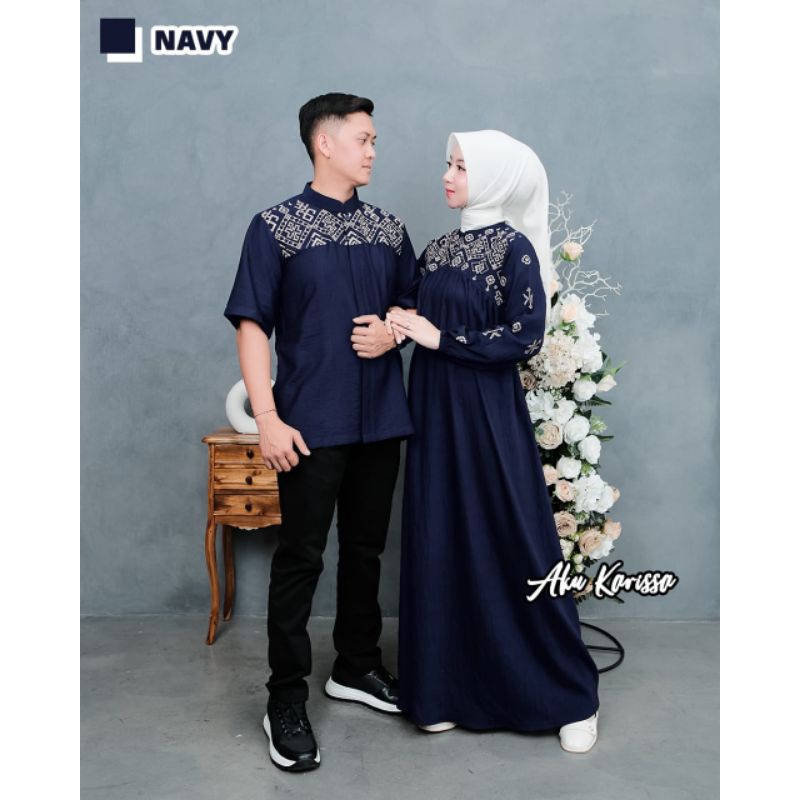 SET COUPLE NANDA NINDA GAMIS DAN KOKO BY AKU KARISSA