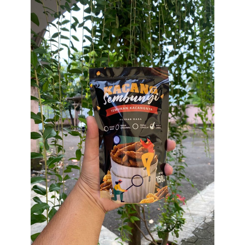 

kue lebaran kacang sembunyi kemasang 150gram