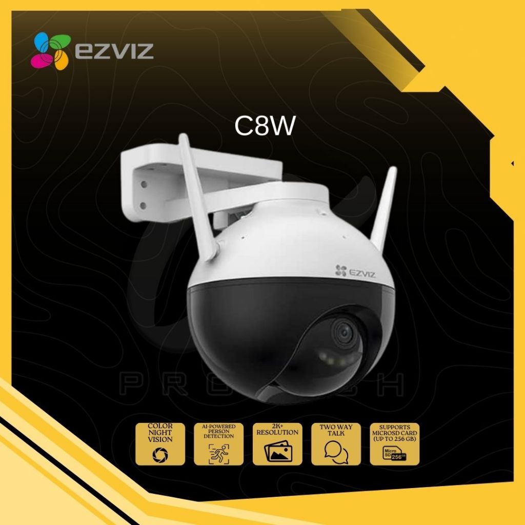 EZVIZ CCTV Smart Home Camera C8W 2K 4MP