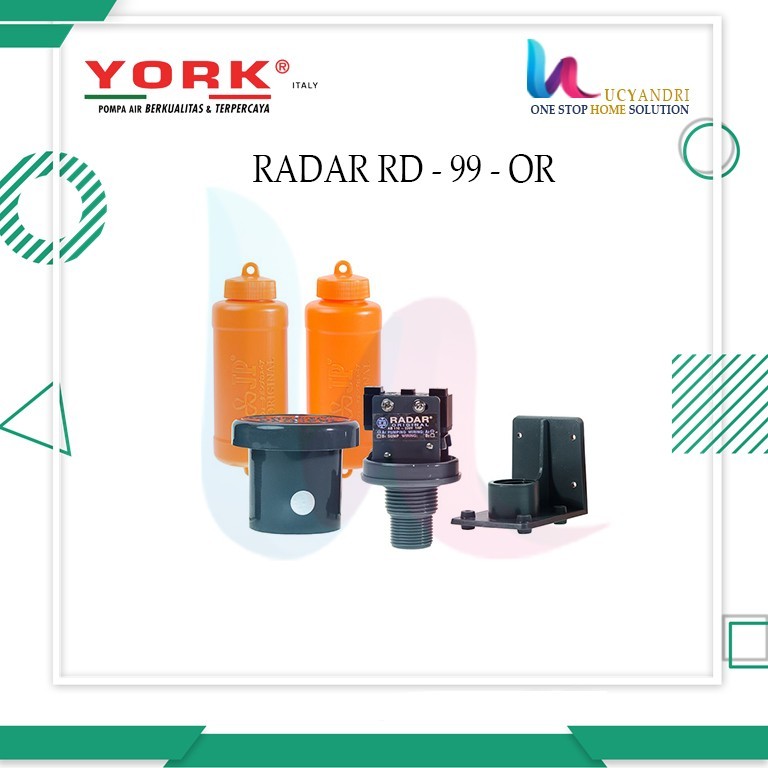 Otomatis Pelampung / Otomatis Tandon Radar  YORK RD 99 OR - JP