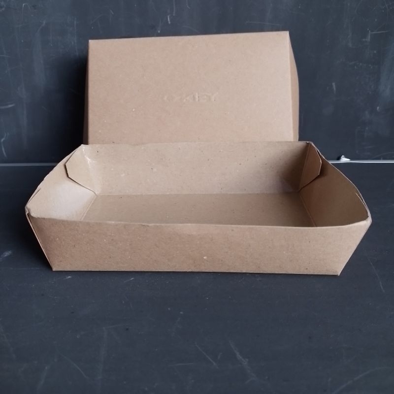 

Dus Snack Box Kraft Aldo 15x15 Tanpa Tutup ( Pcs ) [ Original ]