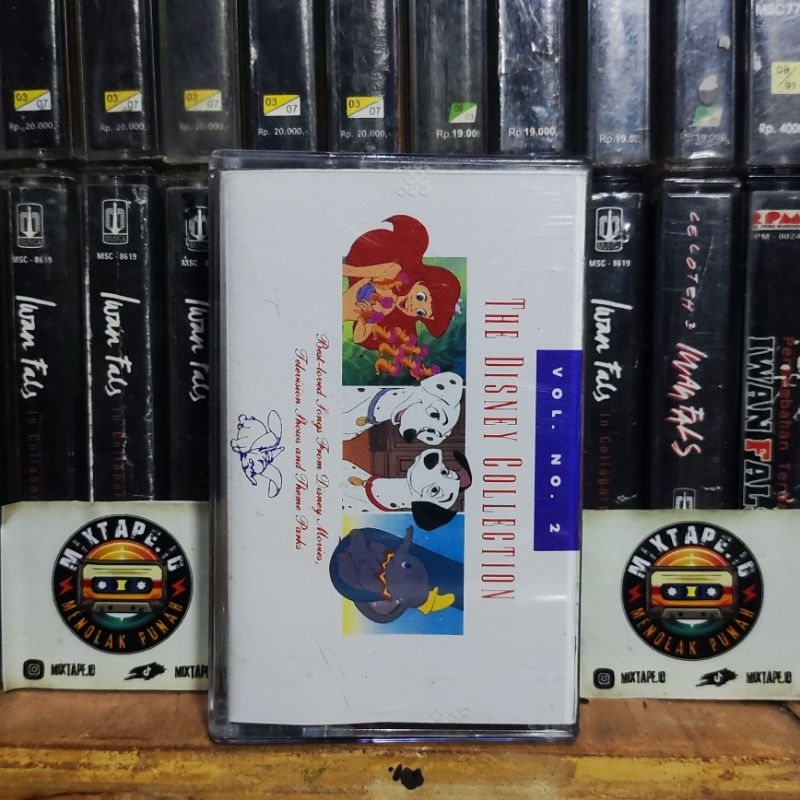 Kaset Pita - The Disney Collection - Vol 2 - Radio Tape - Kaset - Radio - Pemutar Kaset - Retro - Cl