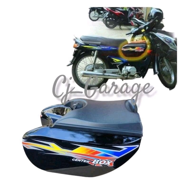 Center box bok bagasi tengah astrea grand sabit bulus impressa dan legenda Lis Merah Ungu