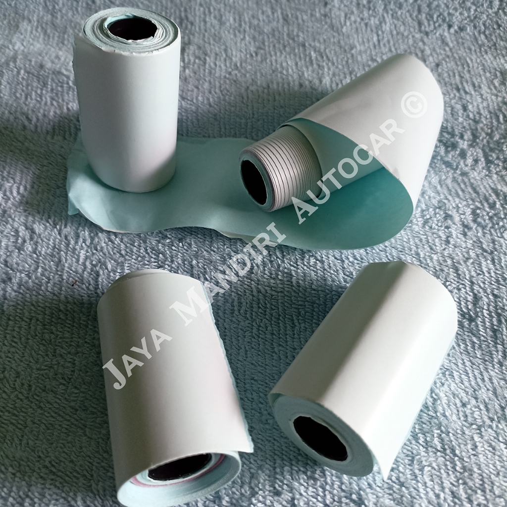 

Kertas Stiker Label Printer Thermal 57x30 (Harga per ROLL) sticker label resi olshop struk mesin edc
