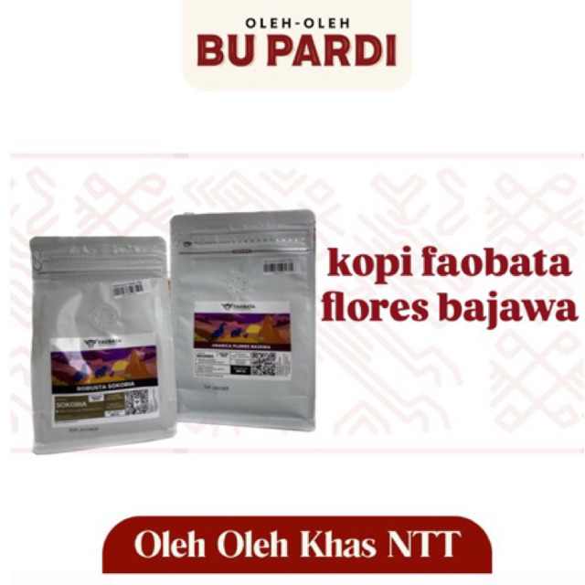 

kopi faobata flores bajawa khas kupang NTT