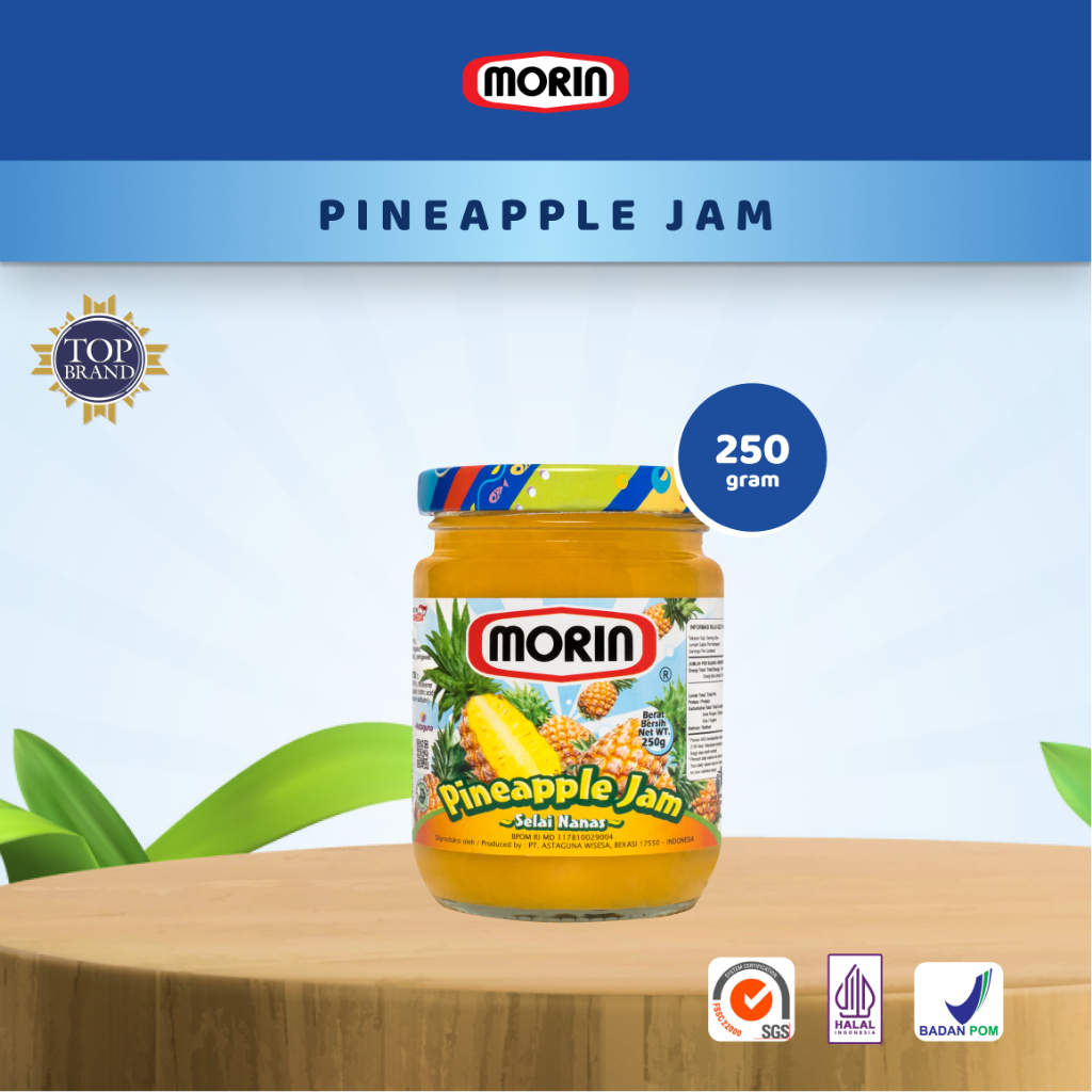 

MORIN SELAI NANAS 250 GR - SELAI BUAH
