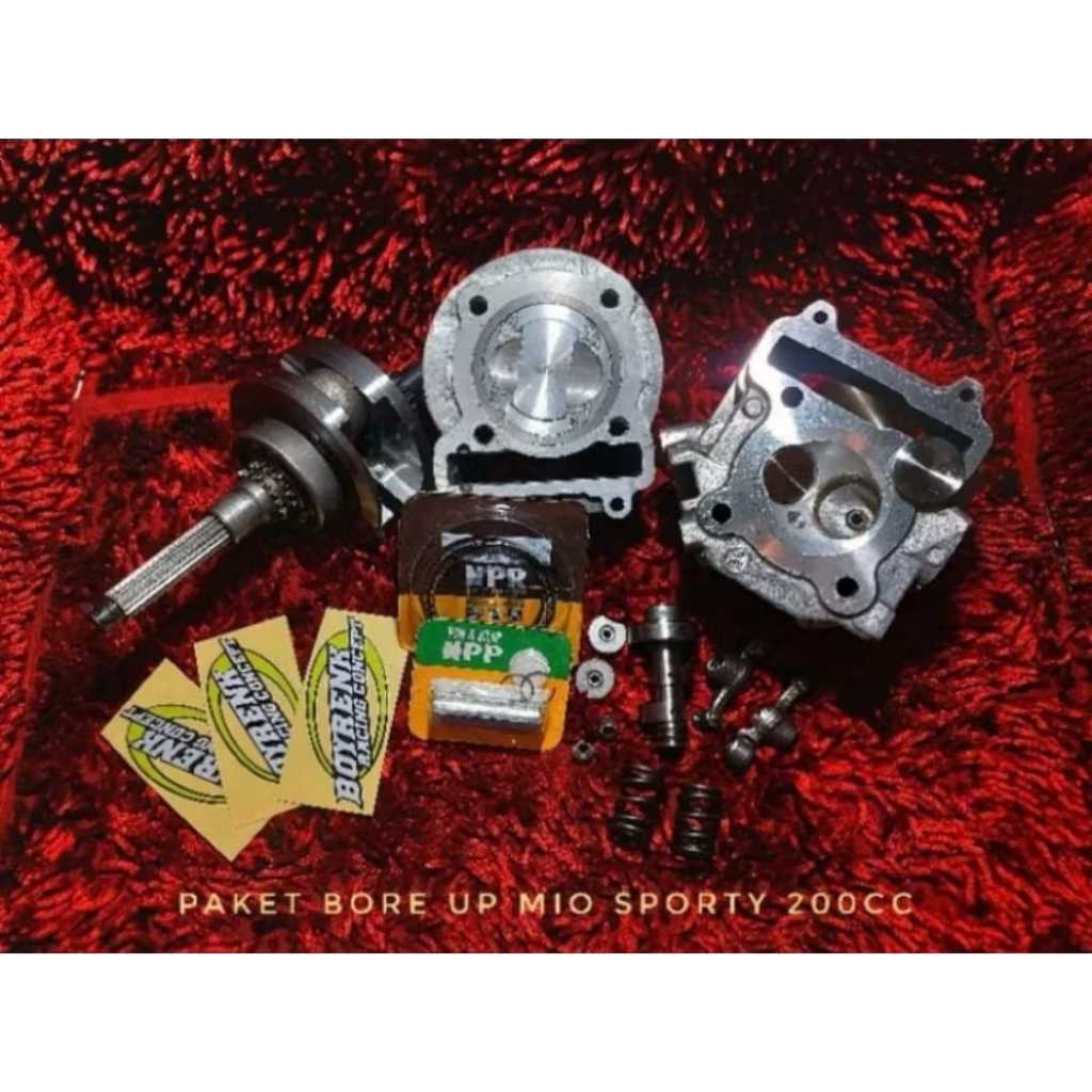 PAKET BORE UP MIO SPORTY 200CC - BOYRENK OLSHOP_BRC