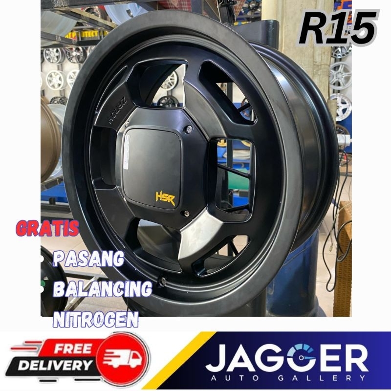 Velg brio agya sigra mobilio R15 HSR ZANDY