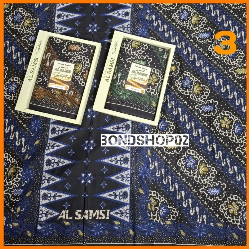 Sarung Batik Gus Alsamsi Serat Kayu Motif Donggala