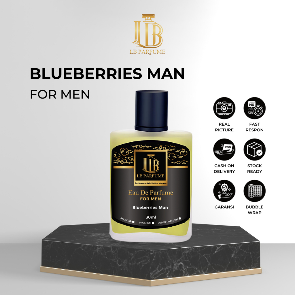 LB Parfume - Blueberries Man Eau de Parfume for Man