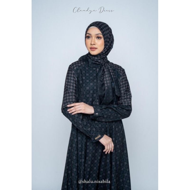 CLAUDYA DRESS SET SCARF BY SHALU NISABILA