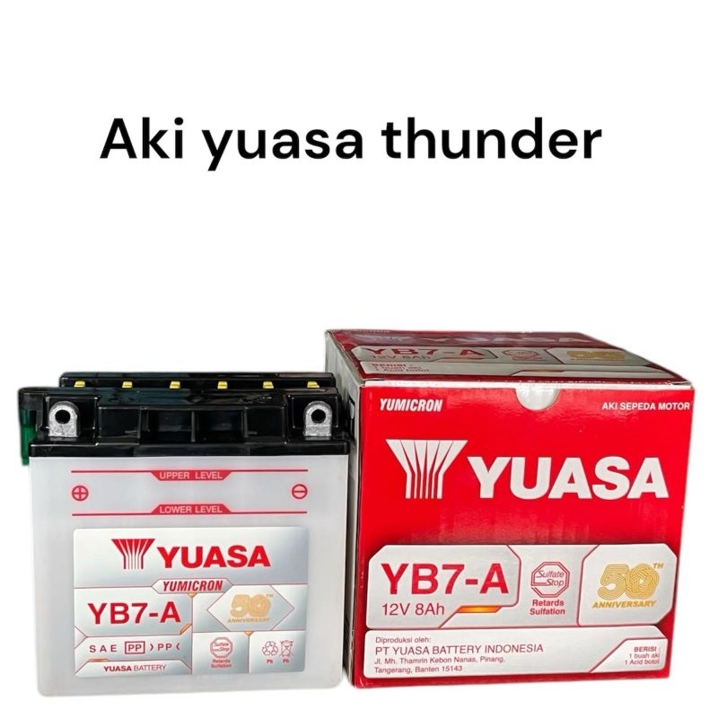 AKI YUASA YB7-A TUNDER-BENELI EAGLE YB7-A