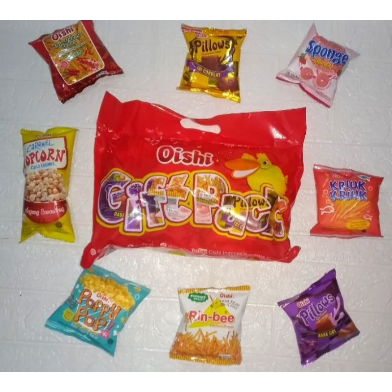 

oishi gift pack isi 8pc