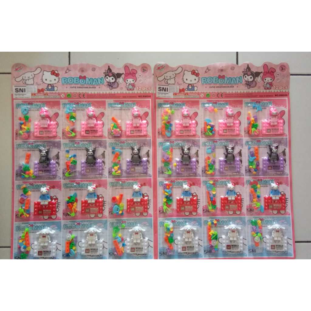 Mainan Lego roboman sanrio RM006
