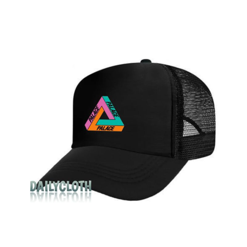 TOPI TRUCKER MURAH/TOPI JARING SABLON/TOPI FASHION PRIA PALACE