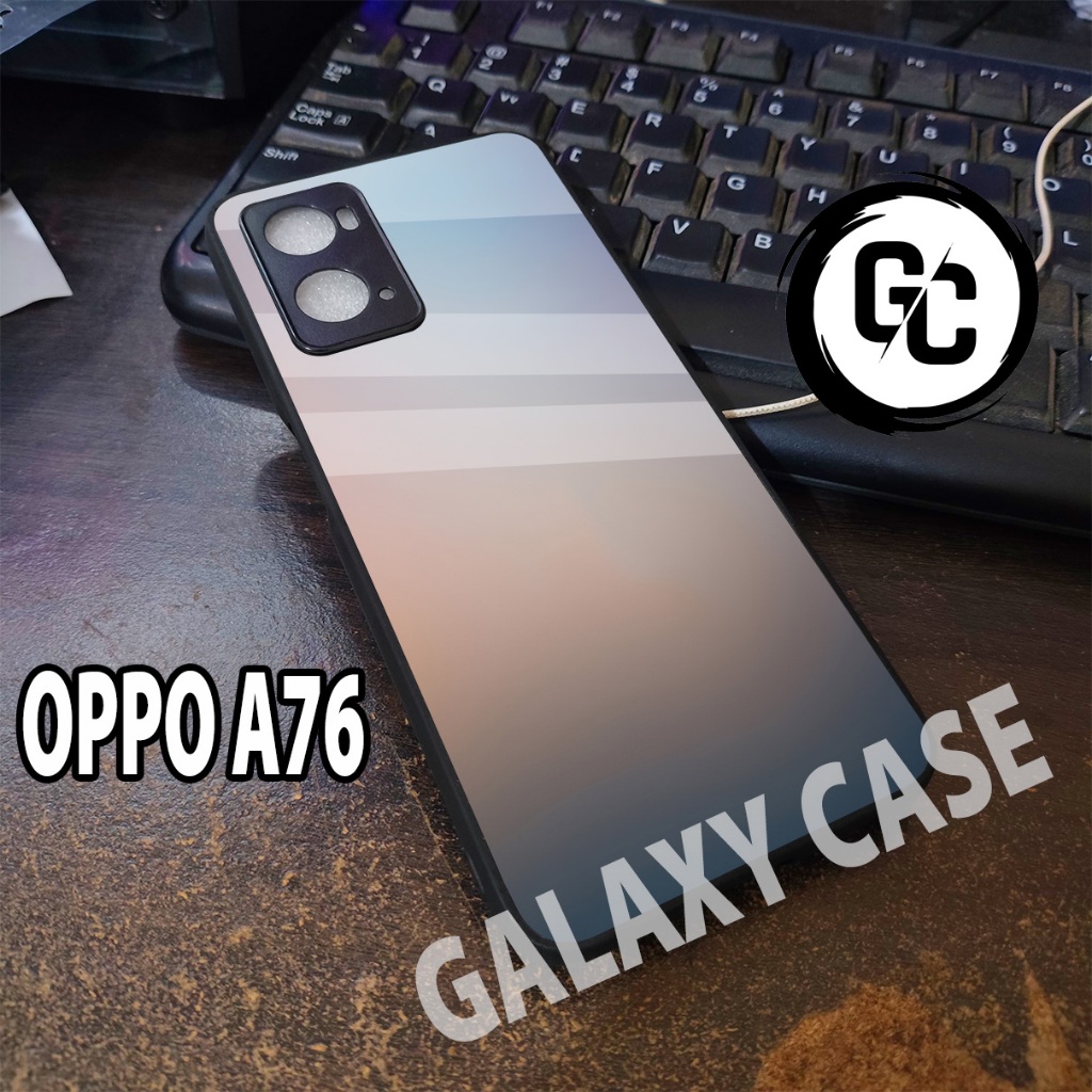 case OPPO A76/GC17/Motif CEWEK/softcase glossy OPPO A76 A36/Casing OPPO A76/Case glitter/kesing