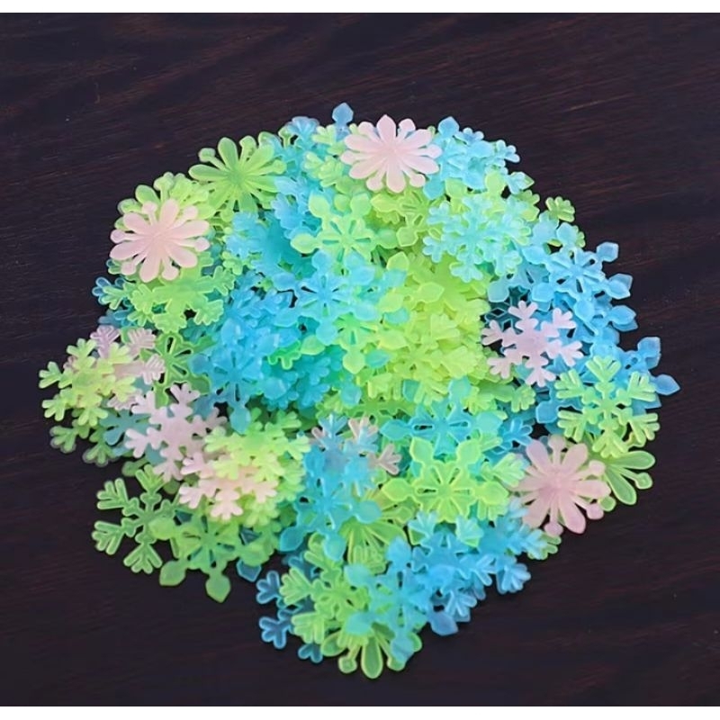 

J (J11) STIKER SALJU NYALA SAAT GELAP/GLOW IN THE DARK