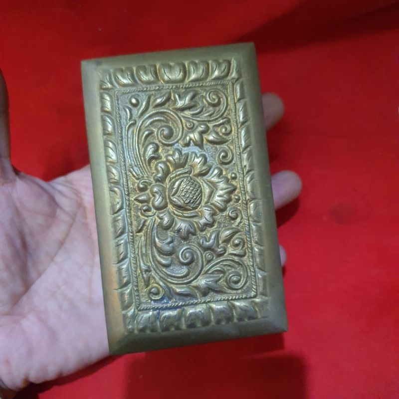 Kotak Perhiasan Kuningan Lawasan