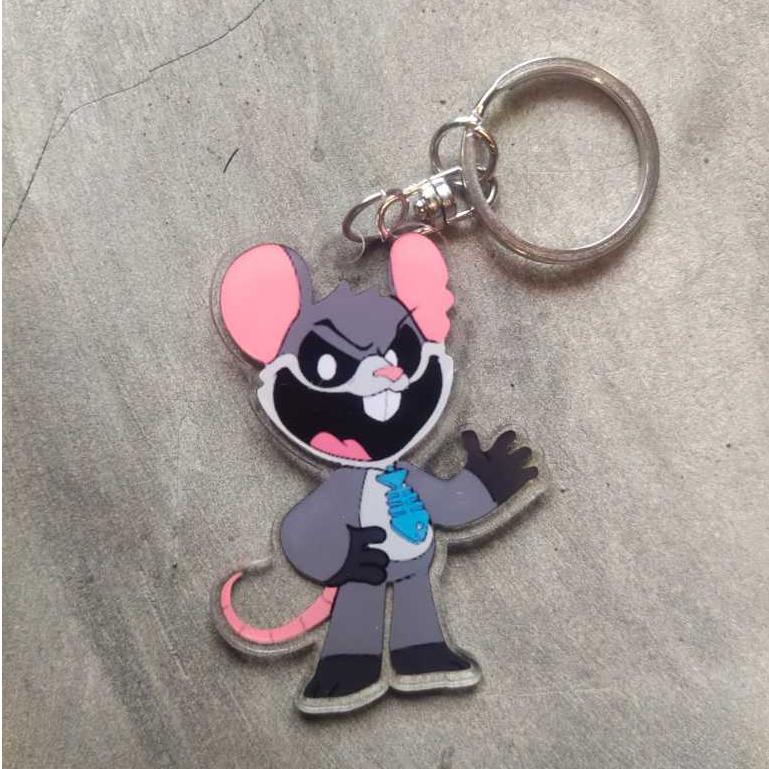 Gantungan Kunci Touille Nightmare Critters Poppy Playtime Special Edition High Quality Ganci Touille