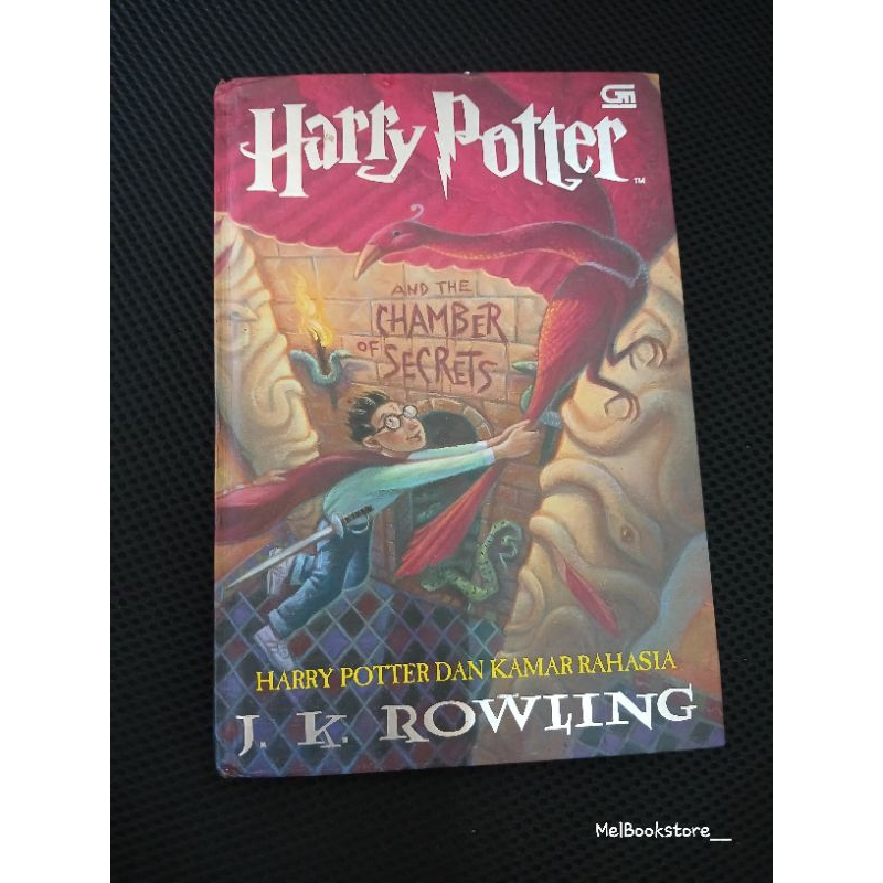 [Original] HC Hard Cover | Novel Harry Potter dan Kamar Rahasia - Harry Potter and the chamber of se