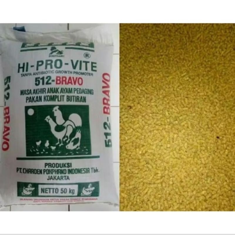 PUR 512 BRAVO 50kg Pakan Ayam Gemuk nafsu makan voer daging