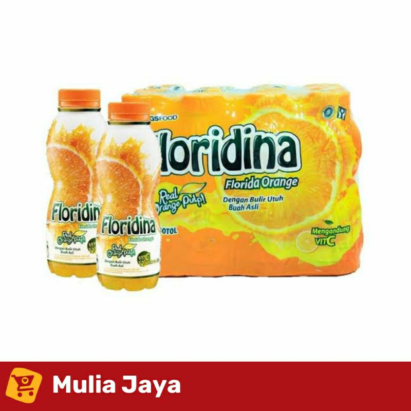 

Floridina Orange 350 ml (1 pak isi 12 botol)