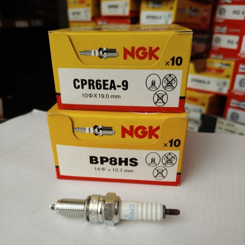 Busi NGK 100% Original Ngk/ Busi motor karisma/ Supra x 125/Beat/Beat fi/Revo absolute/Vixion/MX/Var