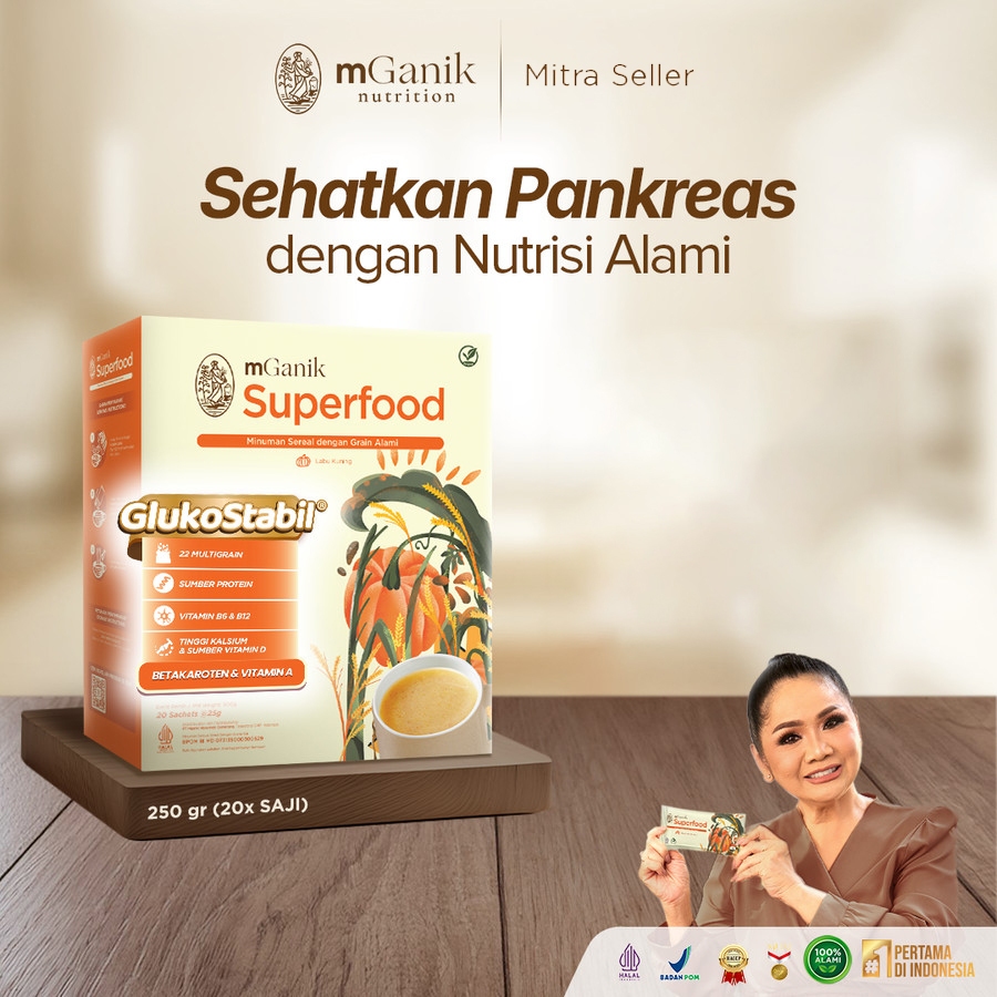 

mGanik Superfood 500gr / Suplemen Diabetes
