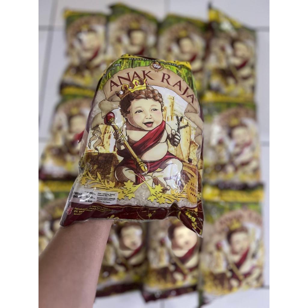 

1Ball Beras Anak Raja 1kg Isi (20pack)