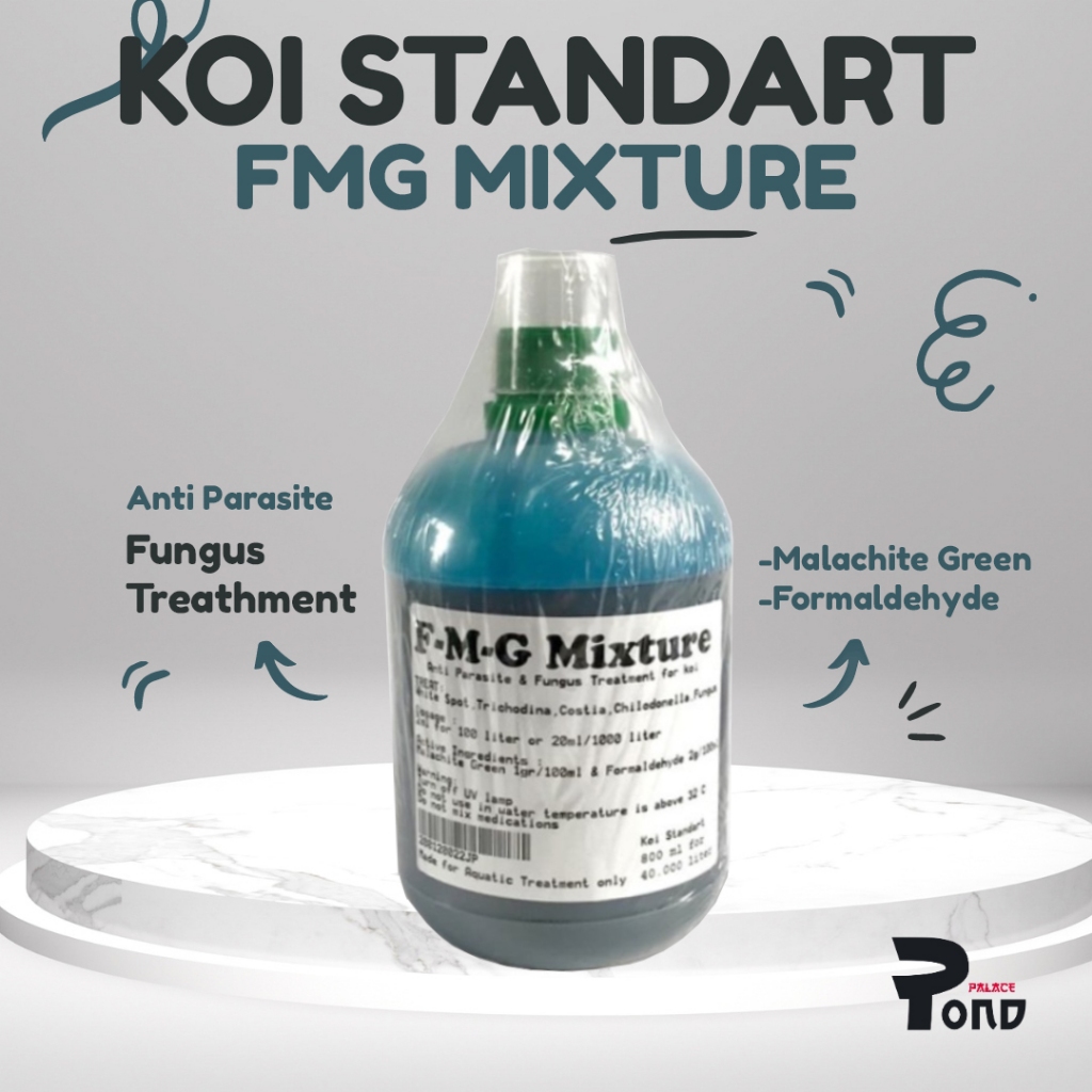FMG Mixture Obat Jamur Ikan Koi Anti Parasit White Spot