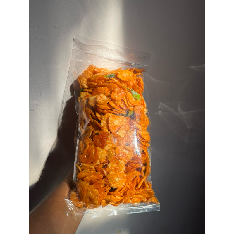 

Emping ceprek pedas kemasan 500 gram