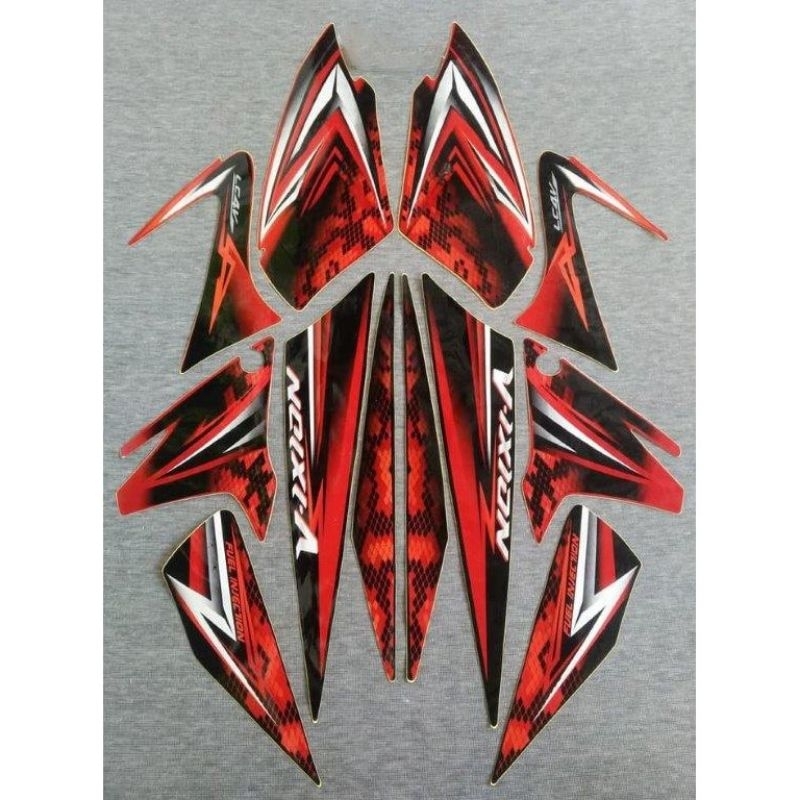 Striping vixion old merah