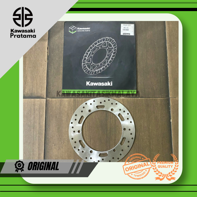 DISC FR SILVER PAINT PIRINGAN DISC CAKRAM NINJA 150 OLD 41080-1418