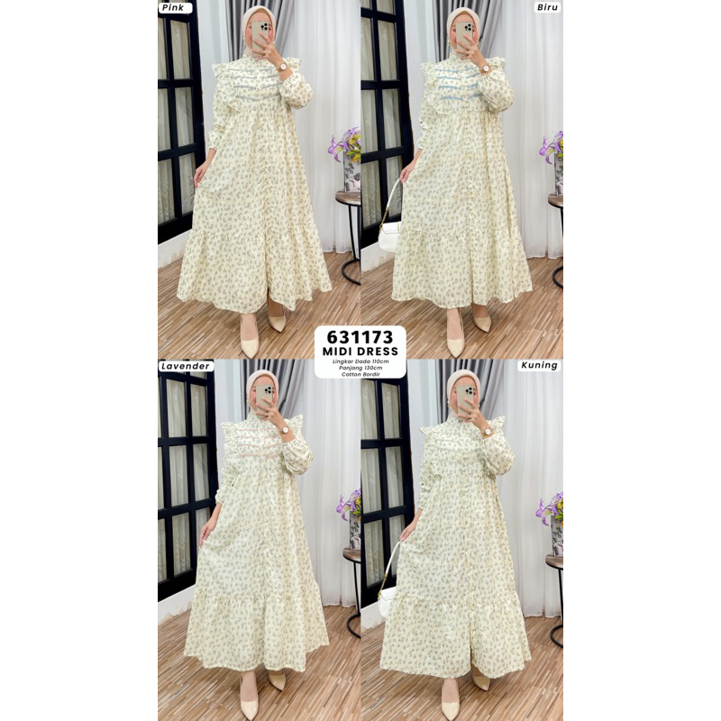 RANIA MIDI DRESS | GAMIS