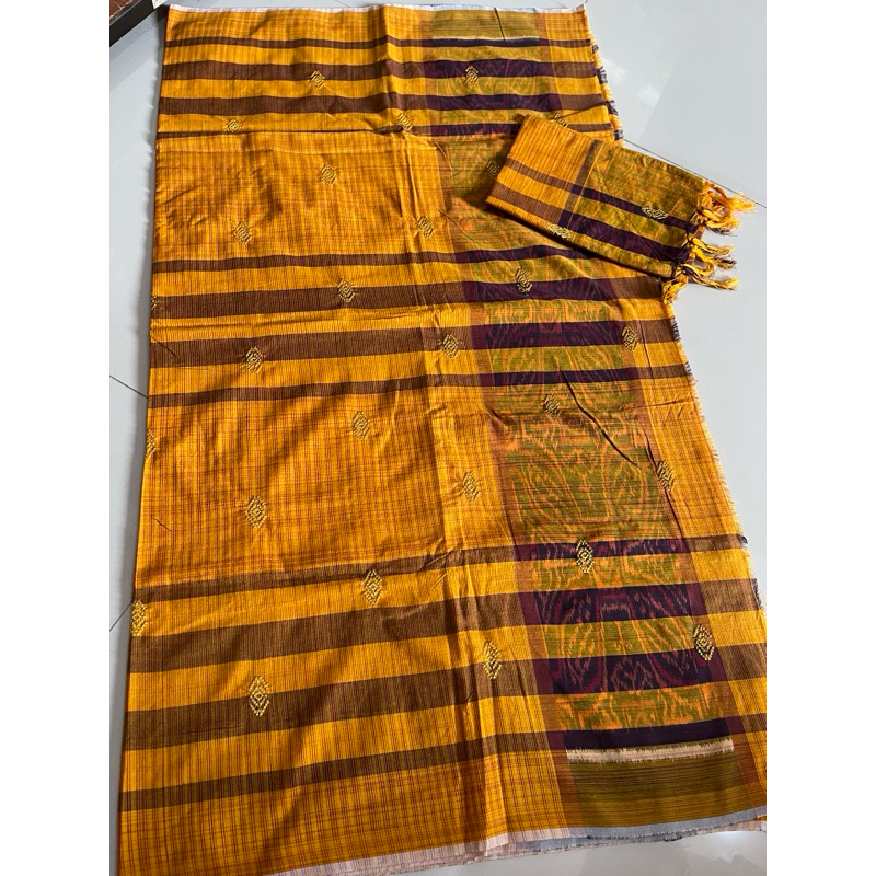 endek tretes set selendang