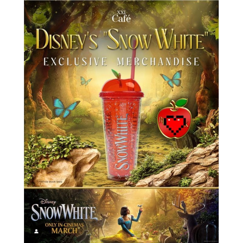 Tumbler Disney's Snow White Exclusive - ORIGINAL XXI
