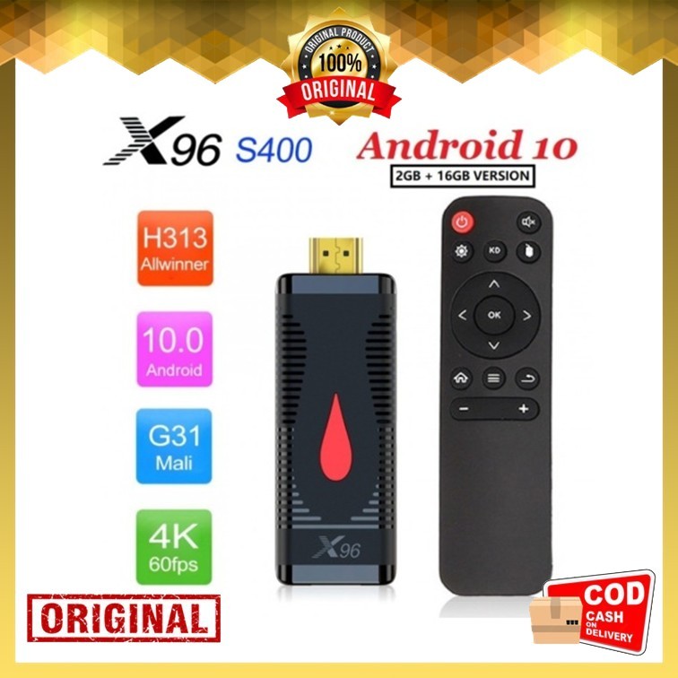 Best Buy X96 Stick Mini 4K Ultra HD Android Smart TV 2GB RAM 16GB ROM Wifi Streaming Media Player Li