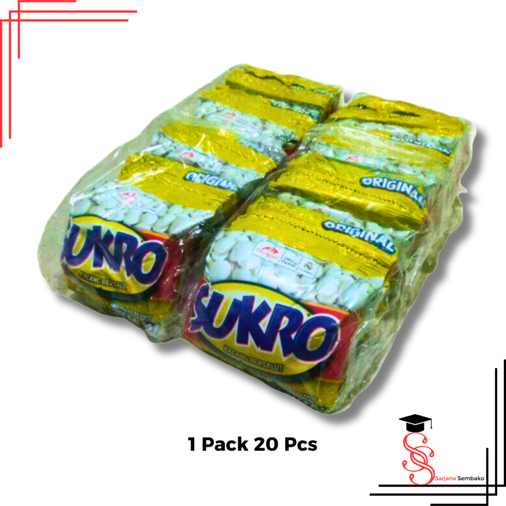 

Dua Kelinci Kacang Sukro - 1 Pack 20 Pcs