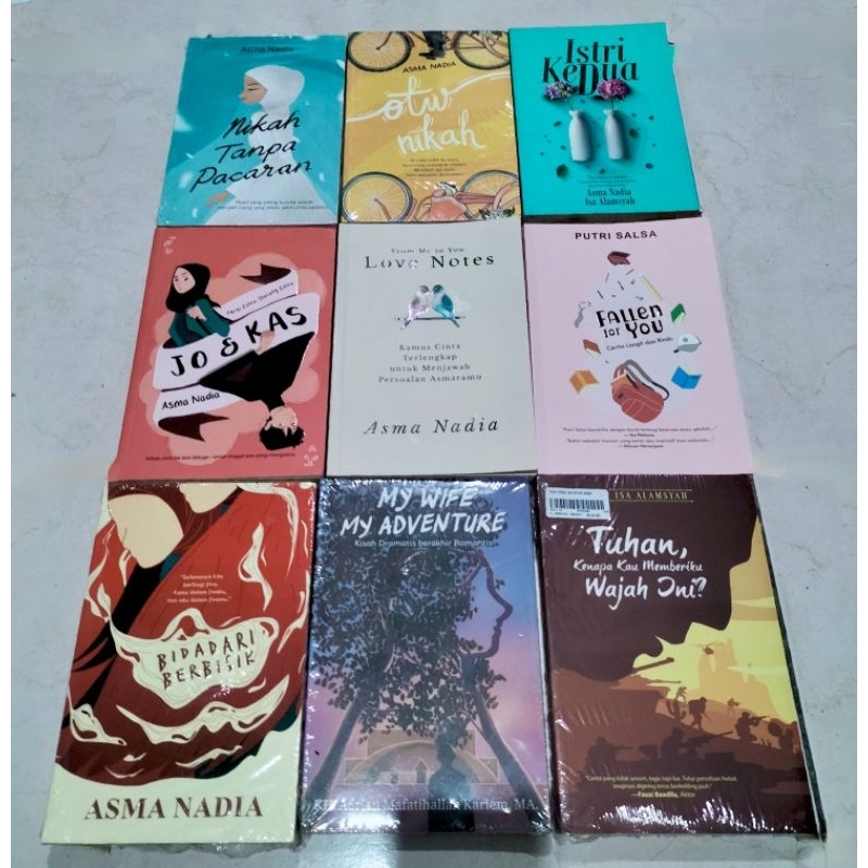 OBRAL MURAH ORIGINAL BUKU NOVEL REMAJA / NOVEL ROMANCE / BEST SELLER