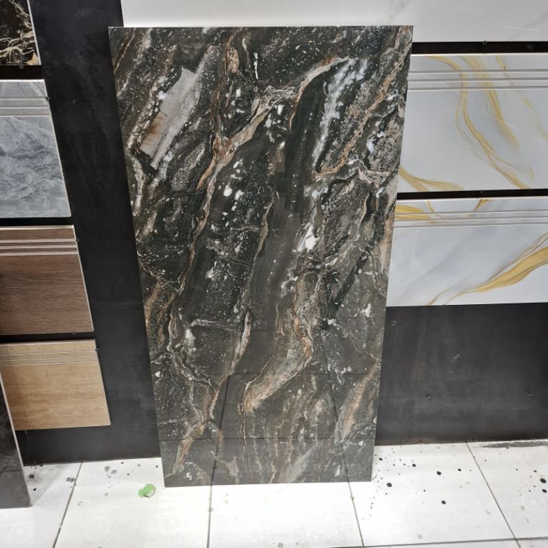 Granite 60x120 Fushion Brown | Glazed Polished | Sun Power