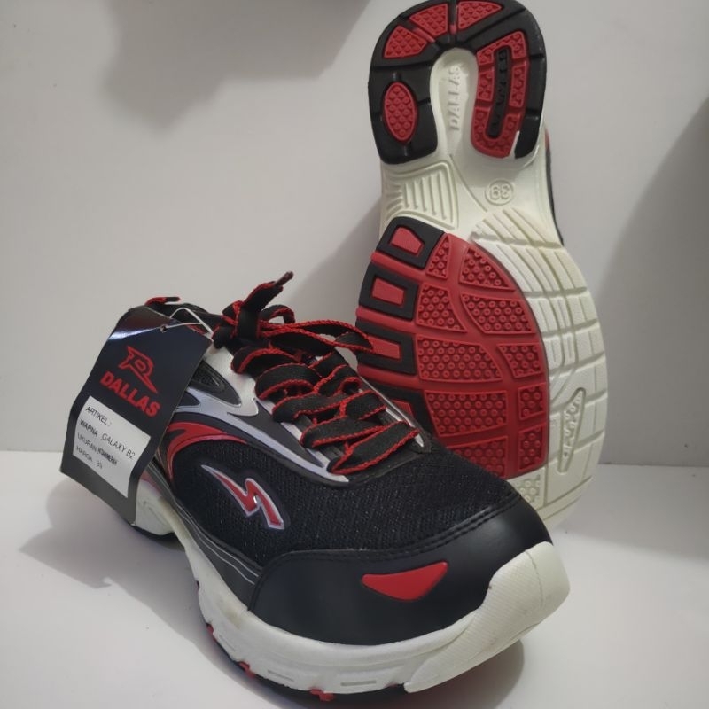 SEPATU SPORT DALLAS VOLLY BADMINTON JOGING SOUL PHYLON