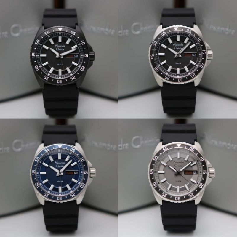 Jam Tangan Pria Alexandre Christie AC 6541 6541 Original