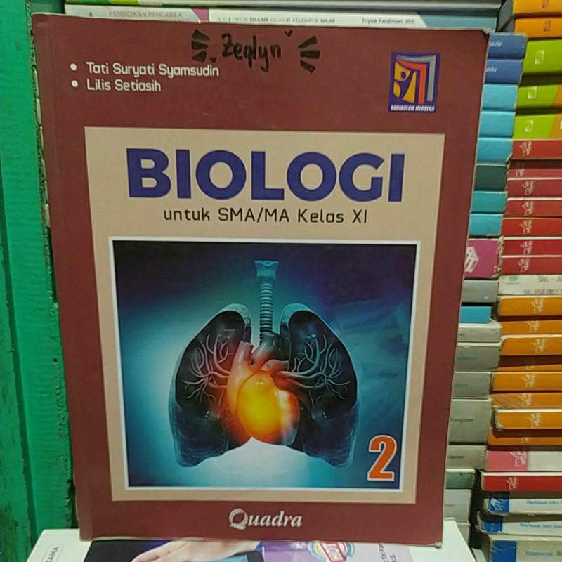 BIOLOGI UNTUK SMA/MA KELAS XI KURIKULUM MERDEKA ( 2 SMA QUADRA)