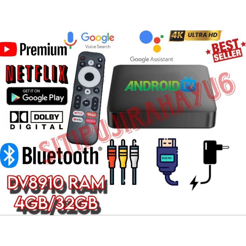 STB DV8910 RAM 4GB/32GB